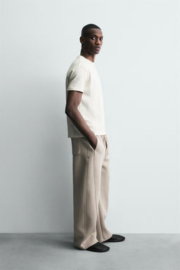 T-SHIRT WITH RAISED TEXT - Zara фото 4