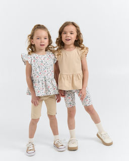 Футболка с баской Крем-брюле - Bungly фото 8