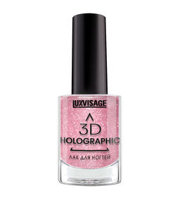 LuxVisage Лак для ногтей 3D HOLOGRAPHIC тон 716 сияющий алмаз 11г