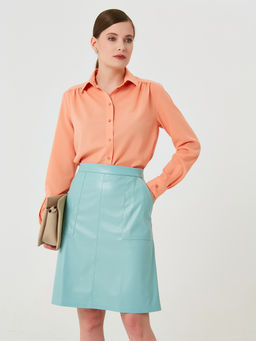 Блуза из креп-шифона - Priz фото 8