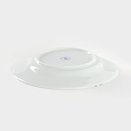 Тарелка Добрушский завод «Беатриче», d=20 см, фарфор, белая