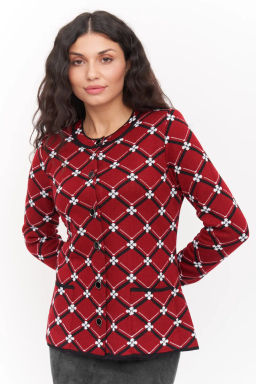 ЗЛАТА Жакет М 3171/красный