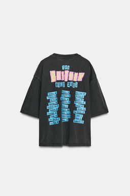 BRITNEY SPEASRS FADED-EFFECT T-SHIRT - Zara фото 8