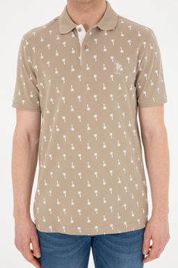 Мужская футболка светло-хаки Неожиданная скидка в корзине - U.s. polo assn фото 13
