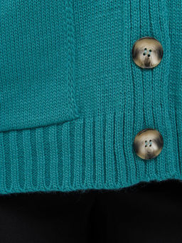 Кардиган женский 5252-1798. 4300999 аквамарин