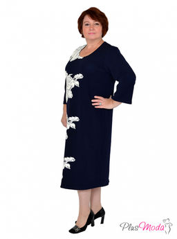 Платье Модель №500 размеры 44-82 - Plusmoda фото 9