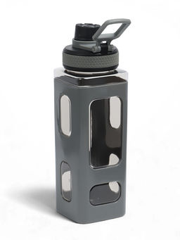 Спортивная бутылка для воды «Гава», 700 мл, 23×7 см, серая