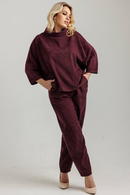 Блузка женская 4497/06/Брусничный - Rise фото 3