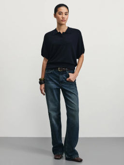 Джемпер-поло из вискозы / Zarina  фото 2