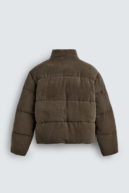 CORDUROY PUFFER JACKET - Zara фото 8