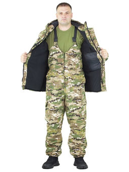 Зимний костюм Forest trail Green для активного отдыха (на флисе) - Rax фото 6