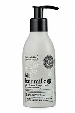 Кондиционер- молочко для волос  VOLUME UP.3D объем и легкость, 180 мл / Hair Evolution / Natura Siberica  фото 2
