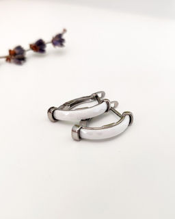 Серьги с керамикой