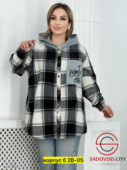 Рубашка женская с капюшоном - Bruno фото 8