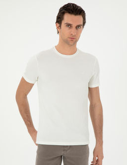 Белая стройная мата