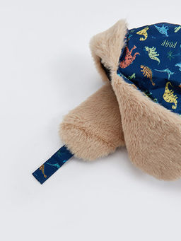 Bask?l? Erkek ?ocuk Kar ?apkas? - Waikiki фото 3