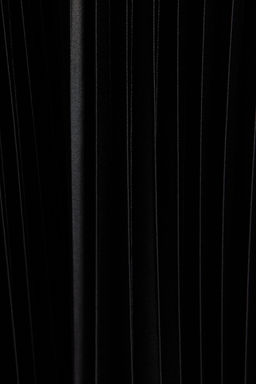 Siyah Piliseli Maxi Esnek Orme Etek TWOSS24ET00041