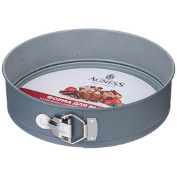 ФОРМА ДЛЯ ВЫПЕЧКИ AGNESS РАЗЪЕМНАЯ С АНТИПРИГАРНЫМ ПОКРЫТИЕМ 26 СМ  фото 2