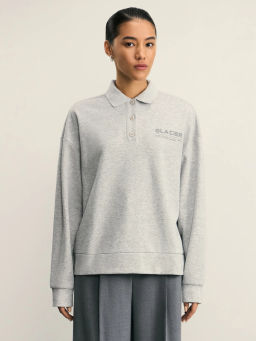 Толстовка поло из хлопка / Zarina  фото 3