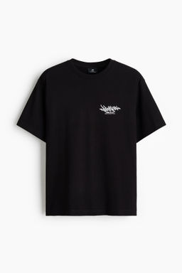 Camiseta con motivo estampado Loose Fit - H&m фото 23