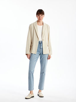 Straight Fit Kad?n Jean Pantolon