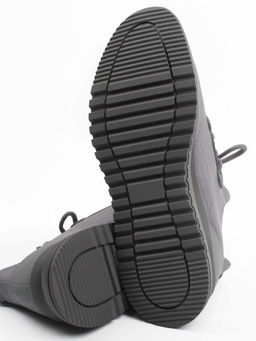 03-1000-4 GREY Кроссовки-носки мужские Снокеры (эластичный текстиль) - Фабричный китай фото 12