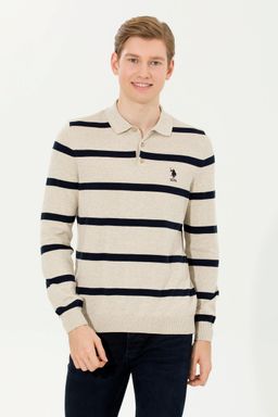 Мужской свитер из трикотажа Stone Melange