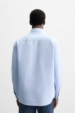 TEXTURED OXFORD SHIRT - Zara фото 11