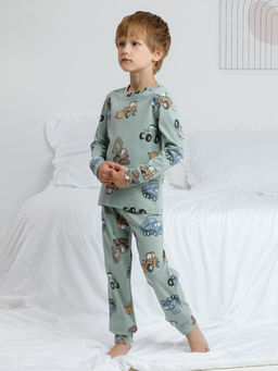 К 1552/мятный 5304 Н030 пижама дет