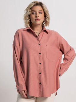 Рубашка Загадочная девушка (пыльная роза) Б15170-4М