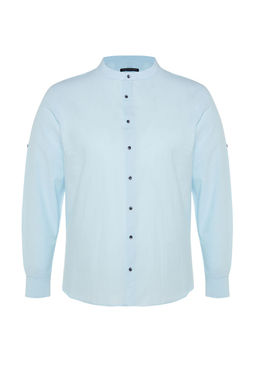Mavi Regular Fit Rahat Hakim Yaka Basic Buyuk Beden Gomlek TMNSS23GO00093