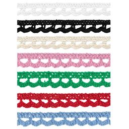 Gamma кружевная лента 6 мм HVK-21 в рулоне 22.8 м 0.5 СК/Распродажа