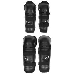 Наколенники и налокотники, комплект, цвет чёрный