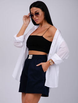 Шорты Сати, сатин хлопок 97% - Малина фото 49