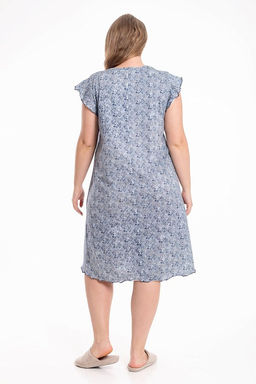 Сорочка М324318сб синий/белый - Елена фото 3