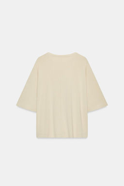 OVERSIZE FLOWING T-SHIRT - Zara фото 30