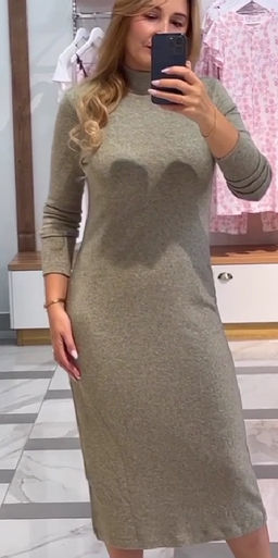 ПЛАТЬЕ ЖЕНСКОЕ арт. 6517W-70209.1F-639 - Almando melado фото 3