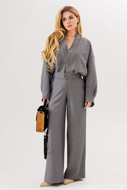 Костюм AmberA 2019 серый  фото 3