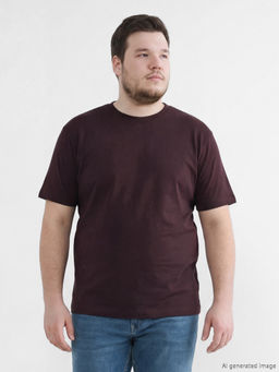 Bisiklet Yaka Penye Erkek Ti??rt