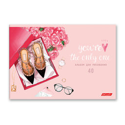 Светоч 40АЛСК4_5_3_9 Альбом для рисования, блестки, 100 г/м2 A4 29 х 20.5 см 40 л. 5 шт. на скобе 000230 Девичьи грёзы  фото 6