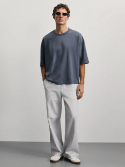 Футболка с эффектом garment dye / Zarina  фото 2