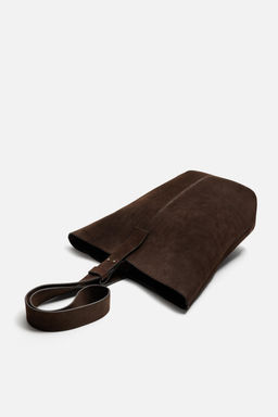 LEATHER HANDBAG - LIMITED EDITION - Zara фото 4
