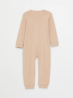 Bisiklet Yaka Uzun Kollu Bask?l? Erkek Bebek Tulum 3l? - Waikiki фото 3