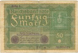 50 марок 1919 года Германия