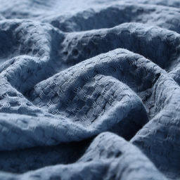 Плед вафельный «Этель» Waffle, 180×240 см, вафля 195 г/м², синий