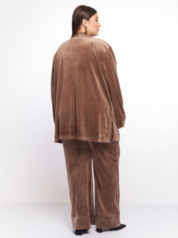 Костюм велюровый KO11311BEG18