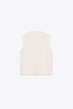 PLAIN KNIT TOP - Zara фото 5