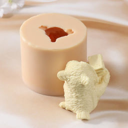 Молд силиконовый «Сова с книгами», 8×7×8.5 см