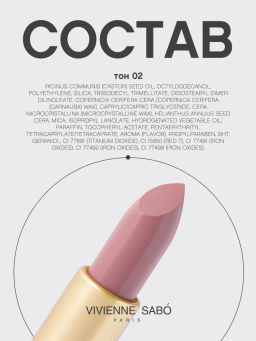 Vivienne Sabo Губная помада Nude Createur тон 02 светло-бежевый  фото 12