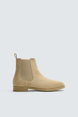 LEATHER CHELSEA BOOTS - Zara фото 2